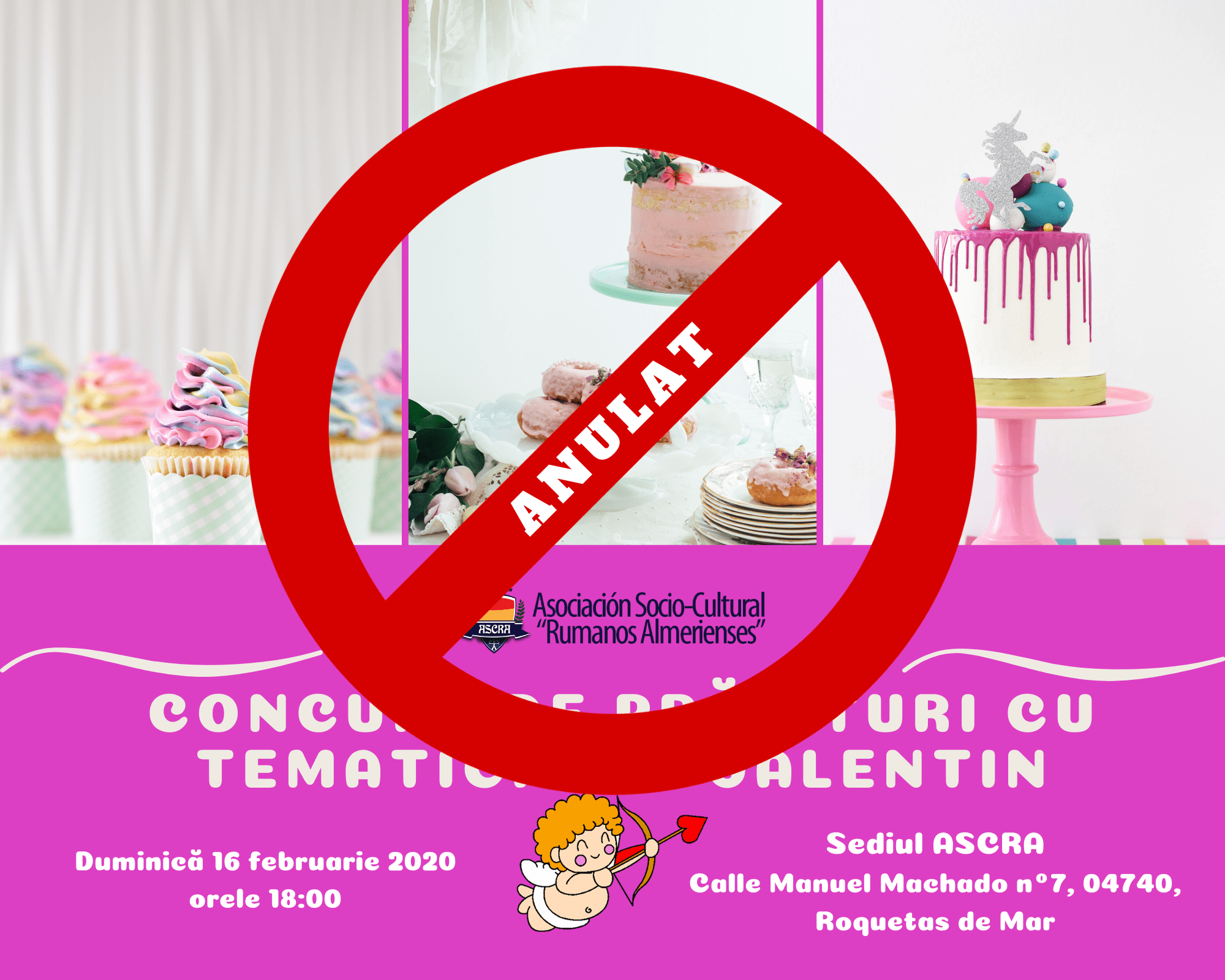 You are currently viewing Concursul de prăjituri cu tematică Sf. Valentin anulat